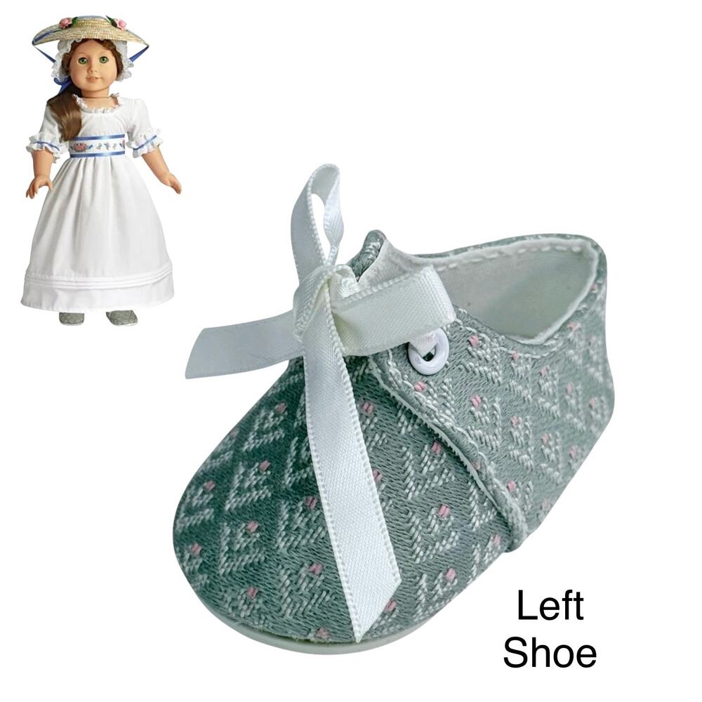 American Girl Felicity Slipper Left Foot Single Shoe Summer Outfit Accessory